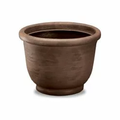 Crescent Garden Agave Planter, Rust