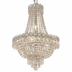 Elegant Furniture & Lighting 1900 Century Collection Hanging Fixture, Royal Cut