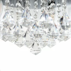 FLINT GARDEN INC 36 Inch Chrome Crystal Ceiling Fan With Remote, Retractable Blades -Ceiling Lighting Shop e281b8e00e2409f5 4967 w800 h800 b0 p0