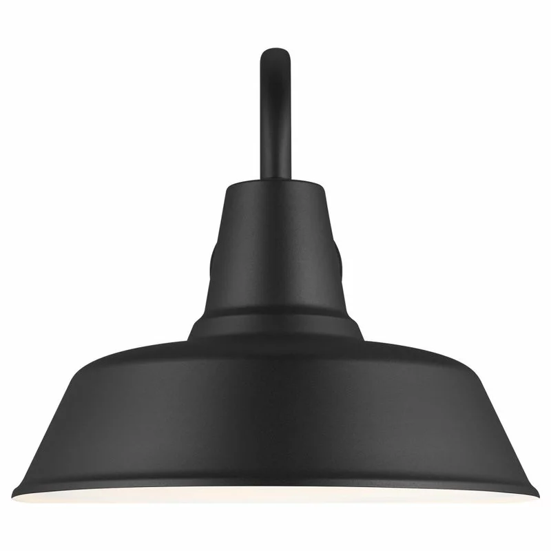 Generation Lighting Barn Light Extra Large 1-Light Outdoor Wall Lantern, Black 2 Generation Lighting Barn Light Extra Large 1-Light Outdoor Wall Lantern, Black - Image 2