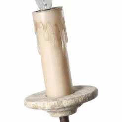 LNC Lighting LNC 6-Light French Country And Farmhouse Candle Rustic Chandelier Lighting 24 LNC Lighting LNC 6-Light French Country And Farmhouse Candle Rustic Chandelier Lighting -Ceiling Lighting Shop e3b1ff3a033e5b4d 9915 w800 h800 b1 p0