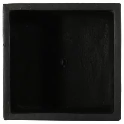 GDFStudio Felipe Outdoor Cast Stone Square Planter, Black, Large -Ceiling Lighting Shop e421cefa0f9057a2 7589 w800 h800 b1 p0