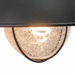 Vaxcel Harwich 10" Outdoor Wall Light, Textured Black, 8-in. W X 8-in. H X 9.25-in. D -Ceiling Lighting Shop e4e1b5370054ef02 1871 w800 h800 b0 p0