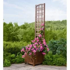 J. Thomas Products Small Outdoor Eucalyptus Privacy Trellis 72"H -Ceiling Lighting Shop e7a17f110193c8e1 2064 w800 h800 b0 p0