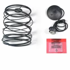 LNC Lighting LNC Mocha 1-Light Farmhouse Antique Black Cylinder Mini Pendant Lighting 9.5"H -Ceiling Lighting Shop e801682b03789629 7003 w800 h800 b1 p0