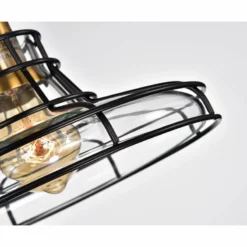 Edvivi Lighting Locke 1-Light Black And Antique Gold Pendant With Clear Glass Shade 11 Edvivi Lighting Locke 1-Light Black And Antique Gold Pendant With Clear Glass Shade -Ceiling Lighting Shop e851adbf0c5394e9 8925 w800 h800 b0 p0