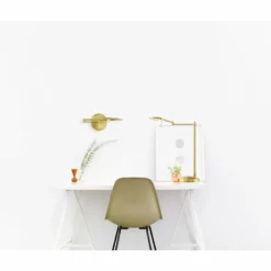 Arnsberg Dessau Turbo Swing Arm Table Lamp, Satin Brass -Ceiling Lighting Shop e881e4100ce46773 5061 w800 h800 b0 p0