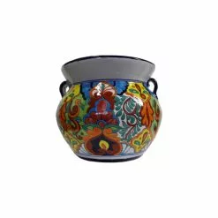 Fine Crafts & Imports Medium Size Rainbow Talavera Ceramic Pot -Ceiling Lighting Shop e8a16f1a069ec4a1 1753 w800 h800 b1 p0