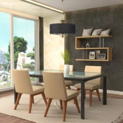 Kira Home Alondra 20" Drum Chandelier, Black Fabric Shade, Adjustable Height -Ceiling Lighting Shop e991e9910ec43b3e 5607 w800 h800 b0 p0