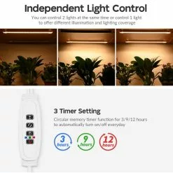 Yescom LED Grow Light Strips Full Spectrum Lamp For Indoor Plants Flower 2 Strips 2 -Ceiling Lighting Shop ea0145f7030216b1 4101 w800 h800 b1 p0