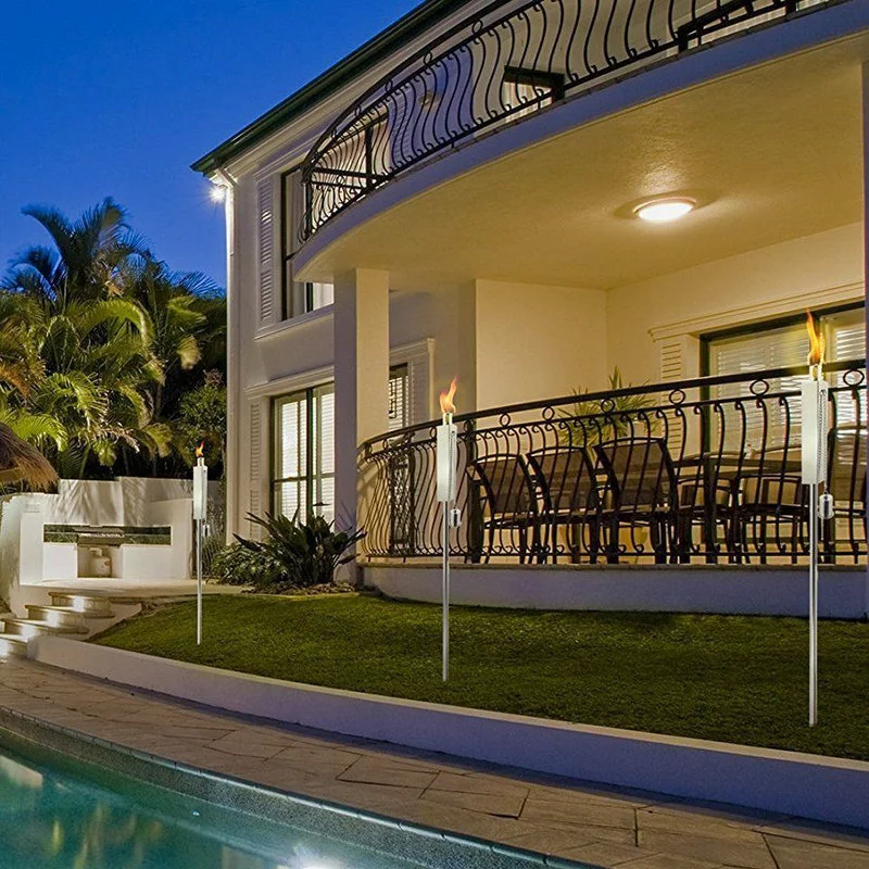 Anywhere Fireplace Anywhere Torch, Polished Stainless Rectangle, 2-Pack 3 Anywhere Fireplace Anywhere Torch, Polished Stainless Rectangle, 2-Pack - Image 3