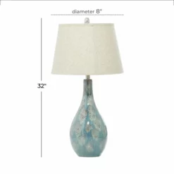 Brimfield & May Coastal Teal Ceramic Table Lamp 95774 -Ceiling Lighting Shop eb410c3001031a0e 8098 w800 h800 b0 p0