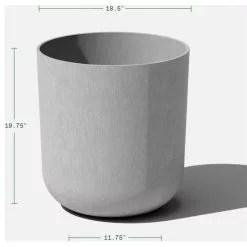 Veradek Pure Series Kona Planter, Gray, 20 In. 17 Veradek Pure Series Kona Planter, Gray, 20 In. -Ceiling Lighting Shop ec01999d01796a3c 6105 w800 h800 b1 p0