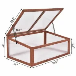 Costway Garden Portable Wooden Green House Cold Frame Raised Plants Protection -Ceiling Lighting Shop ece15f3b0bec218b 4957 w800 h800 b1 p0