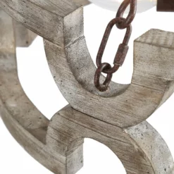 LALUZ 3-Light Farmhouse Drum Distressed Wood Chandelier,Bronze -Ceiling Lighting Shop ed216d940e8ec428 2045 w800 h800 b0 p0