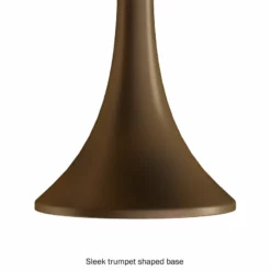 Lavish Home Set Of 3 Modern Flared Trumpet Lamps, Bronze -Ceiling Lighting Shop efe19dae0cbf3aa5 0863 w800 h800 b1 p0