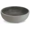 Crescent Garden Orinoco Bowl, Weathered Concrete, 30"