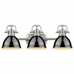 Golden Lighting Duncan 3-Light Vanity, Pewter, Black -Ceiling Lighting Shop f22120de0df0fdad 6304 w800 h800 b1 p0