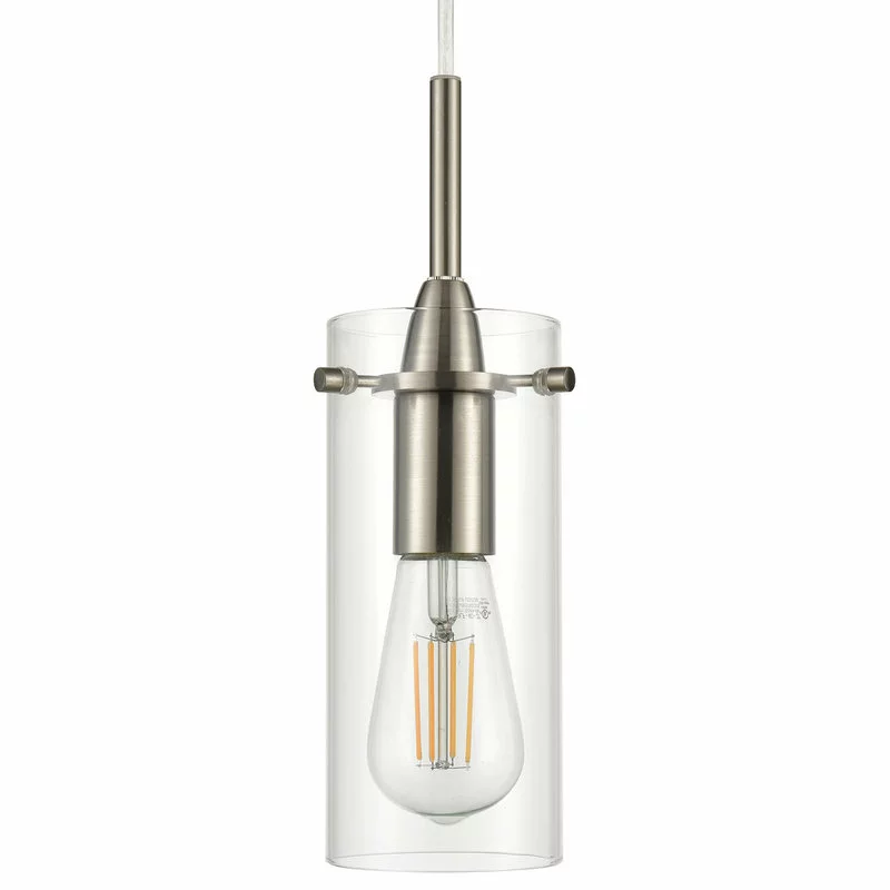 Linea Di Liara Effimero 3-Light Cluster Pendant, Brushed Nickel 4 Linea Di Liara Effimero 3-Light Cluster Pendant, Brushed Nickel - Image 4