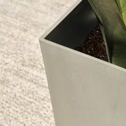 Veradek Midland Tall Square Planter, Gray, 26'' -Ceiling Lighting Shop f4011d3603766269 3137 w800 h800 b0 p0