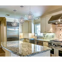 Edvivi Lighting Amorette 1-Light Chrome Glam Lighting Mini Pendant Chandelier With Crystals -Ceiling Lighting Shop f431a84107ac965c 0128 w800 h800 b0 p0