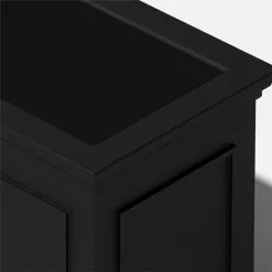 Veradek Brixton Long Planter, 33", Black -Ceiling Lighting Shop f4e179f201802aff 6847 w800 h800 b0 p0