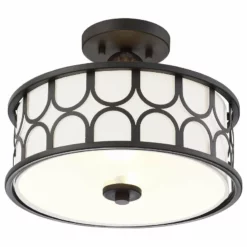 Helmsman Lighting Works 2-Light Semi-Flush Mount, Oil Rubbed Bronze 8 Helmsman Lighting Works 2-Light Semi-Flush Mount, Oil Rubbed Bronze -Ceiling Lighting Shop f4f1613f09ea5670 8834 w800 h800 b1 p0