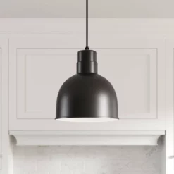 Millennium Lighting Inc R Series Collection 10" Corded RLM Pendant, Satin Black -Ceiling Lighting Shop f5211c7c02ec13f0 2865 w800 h800 b0 p0