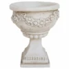 GDFStudio GDF Studio Nina Botanical Lightweight Concrete Chalice Decorative Urn Planter, A