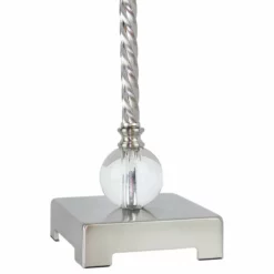 Lumisource 31.5" Brushed Nickel Buffet Table Lamps With White Fabric Drum Shades, Set Of 2 -Ceiling Lighting Shop f6b1883d027d0df3 9804 w800 h800 b1 p0