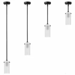 Linea Di Liara Effimero 1-Light Stem Hung Pendant Lamp, Frosted, Small, Black 8 Linea Di Liara Effimero 1-Light Stem Hung Pendant Lamp, Frosted, Small, Black -Ceiling Lighting Shop f701950e07154047 4823 w800 h800 b1 p0