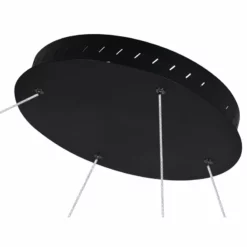 VONN 72" Tania LED Circular Chandelier, Adjustable Suspension Fixture, Black -Ceiling Lighting Shop f931c2e400a41a8d 6795 w800 h800 b1 p0