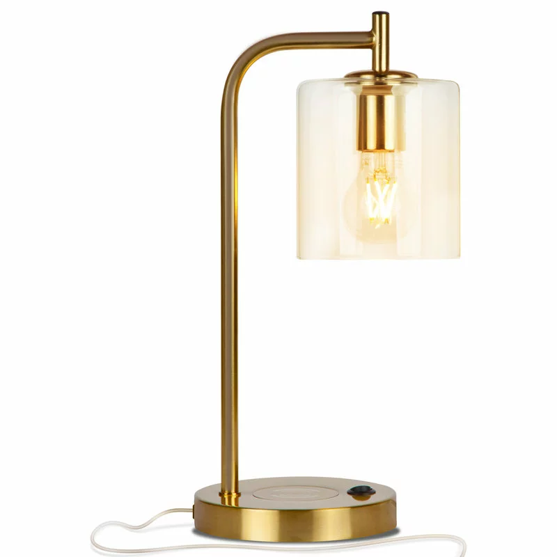 Brightech Elizabeth LED Desk Lamp With Wireless Charging Pad And USB Port 1 Brightech Elizabeth LED Desk Lamp With Wireless Charging Pad And USB Port