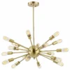 Light Society Nova 18-Light Sputnik Chandelier