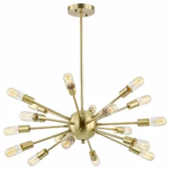 Light Society Nova 18-Light Sputnik Chandelier
