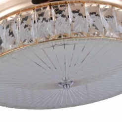 Bella Depot Decorative Gold Drum Ceiling Fan With Light And Remote, Foldable Blade, French Gold, Neutral White (4000k) -Ceiling Lighting Shop faf120c80dec6ad9 3427 w800 h800 b0 p0