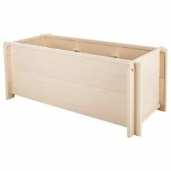 New Age Garden EcoFLEX Rectangular Garden/Flower Planter, 42"x18"