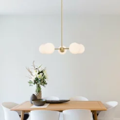 Light Society Milan Five-Light Chandelier, White Glass -Ceiling Lighting Shop fd4118080f5b80f0 6188 w800 h800 b0 p0