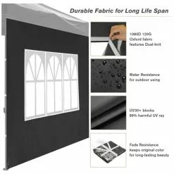 InstaHibit Privacy Window Sidewall UV30+ Fits 10x10ft Canopy Party 1 Piece -Ceiling Lighting Shop fec188b103c0058d 2896 w800 h800 b1 p0