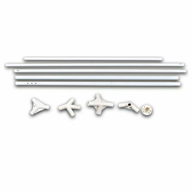 Vida XL International B.V. VidaXL Party Tent 10'x20' White Outdoor Garden Wedding Patio Gazebo Canopy 5 Vida XL International B.V. VidaXL Party Tent 10'x20' White Outdoor Garden Wedding Patio Gazebo Canopy - Image 5