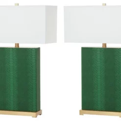 Safavieh Joyce Table Lamp (Set Of 2) - Green