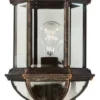 Trans Globe Lighting 1 Light Coach Lantern, Black Copper