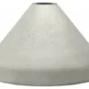 Blomus Menoto Garden Torch Base, Pole Holder, Concrete