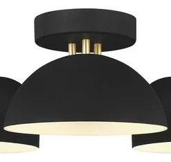 ED Ellen DeGeneres ED By Ellen DeGeneres Jane 3-Light Flush Mount
