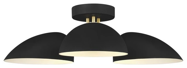 ED Ellen DeGeneres ED By Ellen DeGeneres Jane 3-Light Flush Mount 1 ED Ellen DeGeneres ED By Ellen DeGeneres Jane 3-Light Flush Mount