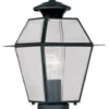Livex Lighting Inc. Westover Outdoor Post Head, Black