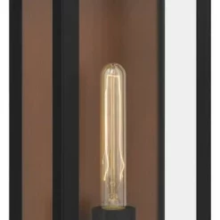 Quoizel Maren 1 Light 18" Outdoor Wall Mount, Matte Black