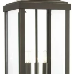 Progress Lighting Gibbes Street 3-Light, Antique Bronze Hanging Lantern