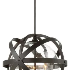 Bailey Street Home 3 Light Outdoor Pendant-Modern Farmhouse Style Rustic And Transitional