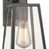 CHLOE Lighting, Inc. Leodegrance 1 Light Outdoor Wall Sconce 11" High, Textured Black